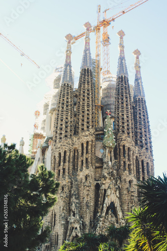 The the Sagrada Familia Cathedral, Barcelona