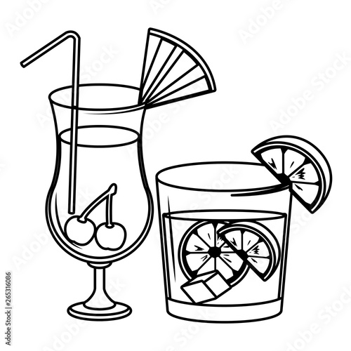 alcoholic drinks beverages cartoon