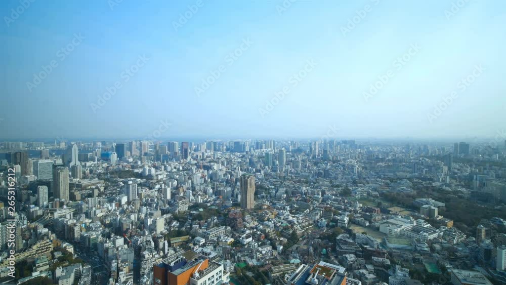 Aerial view of Tokyo city, Japan Aerial view of Tokyo city, Japan
