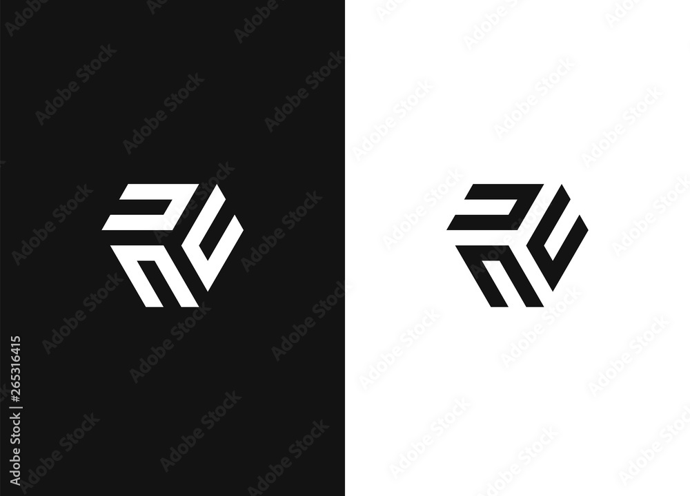 Black white version of the design element Black white version of the design element