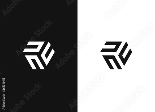 Black white version of the design element