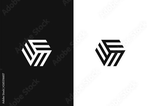 Black white version of the design element