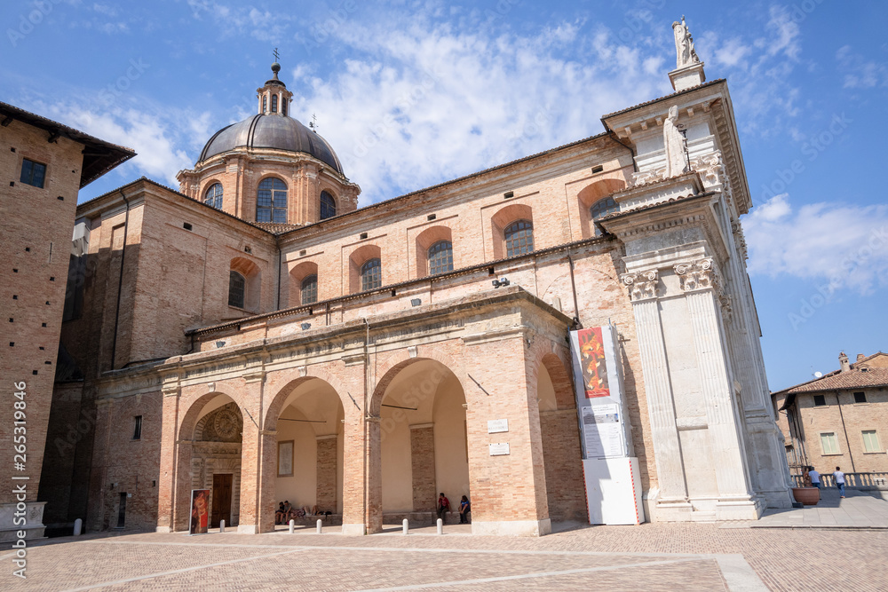 Urbino Marche Italy square