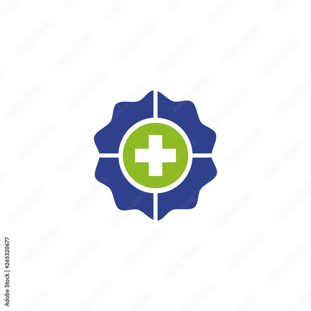 Medical and health care logo design vector template Medical and health care logo design vector template