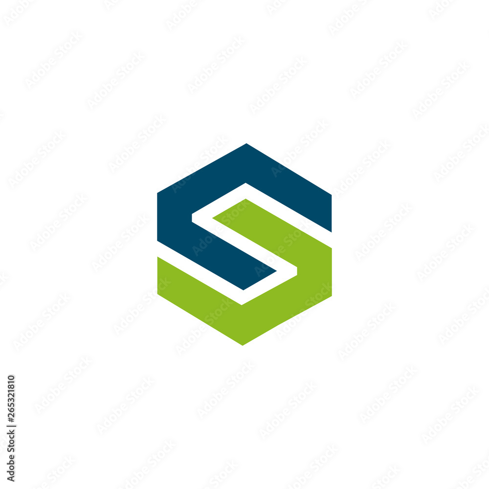 S letter logo design vector template