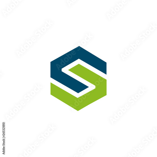 S letter logo design vector template