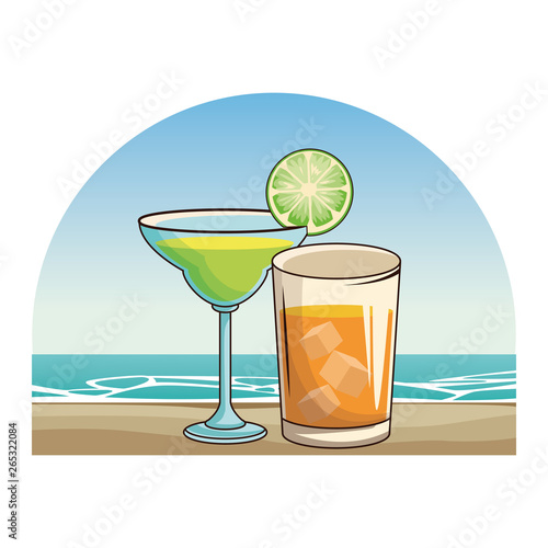 alcoholic drinks beverages cartoon