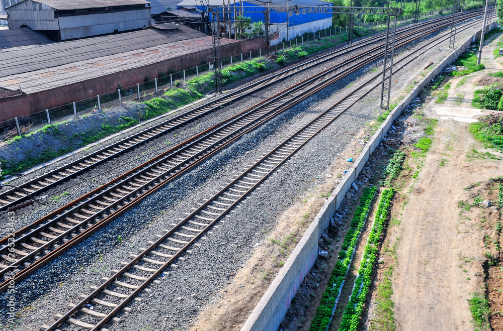 Railway High Angle Landscape Map Railway High Angle Landscape Map