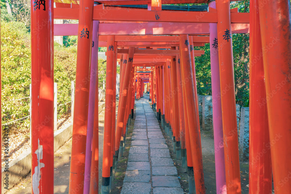 稲荷神社の鳥居