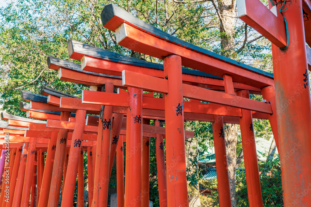 稲荷神社の鳥居