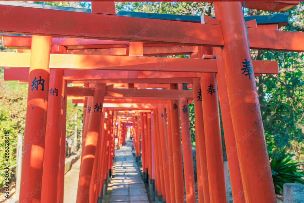 稲荷神社の鳥居