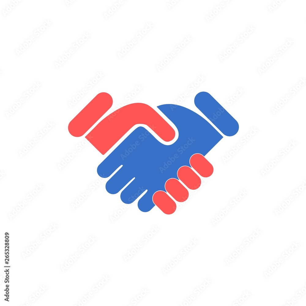 Hand Shake logo or icon