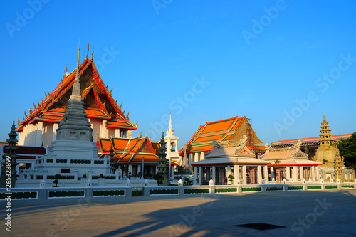 Wat Kalayanamitr Temple, Bangkok Thailand.