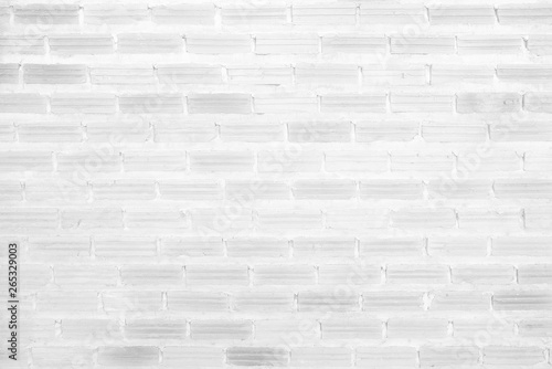 White Brick Wall Background with Light Leak.