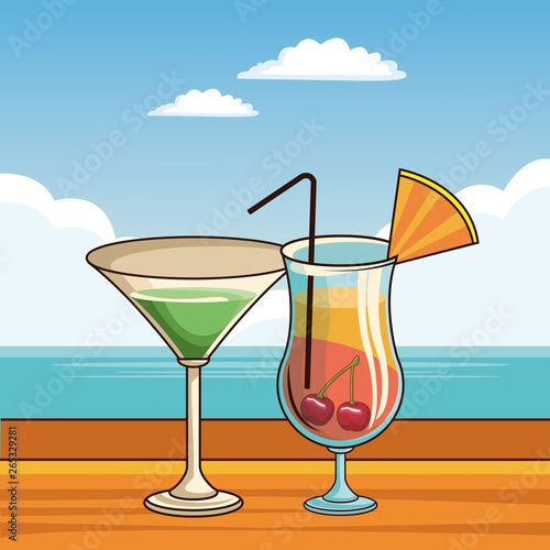 alcoholic drinks beverages cartoon