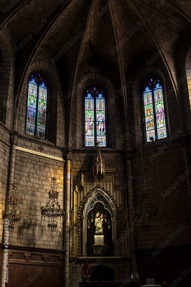 Church of Sant Miquel of Cardona in Catalonia, Spain Church of Sant Miquel of Cardona in Catalonia, Spain