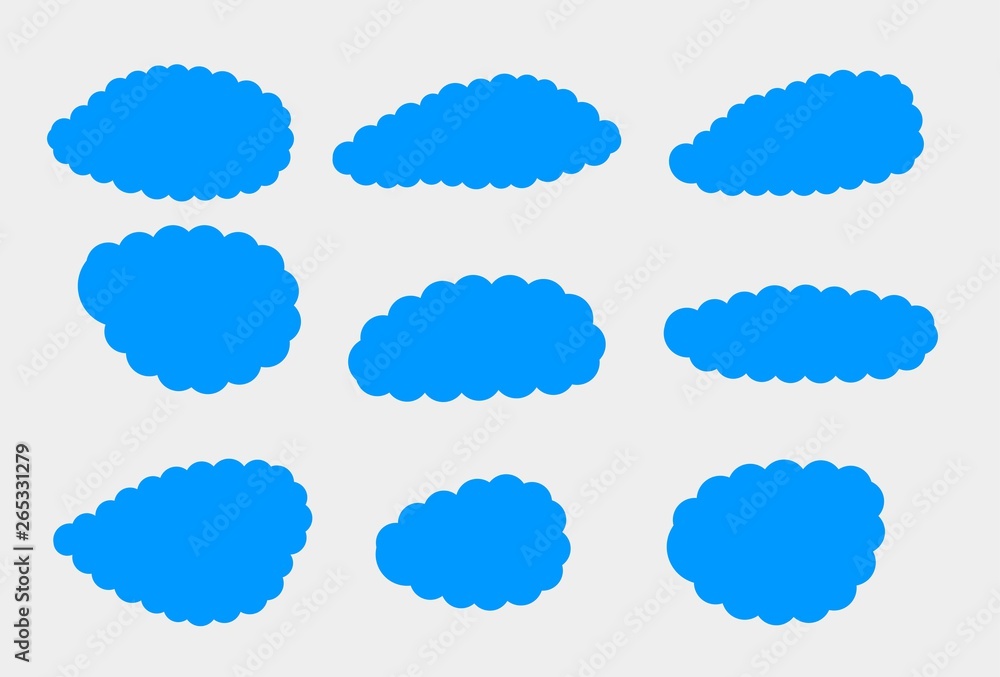 blue cloud vector background for weather blue cloud vector background for weather
