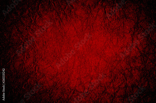 Highly detailed grunge red background. Illustration artwork of dry hay structure with red colors.