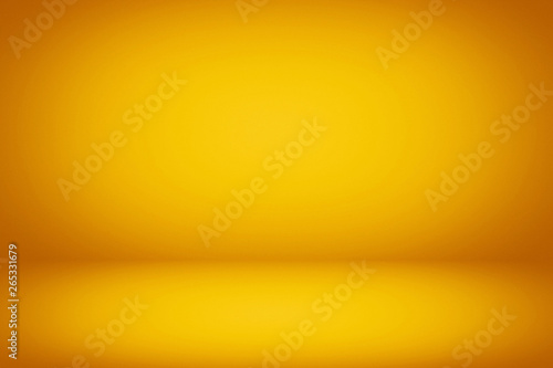 Wallpaper Mural Abstract Luxury Goldenrod Color Room Background Using for Product Presentation Backdrop. Torontodigital.ca