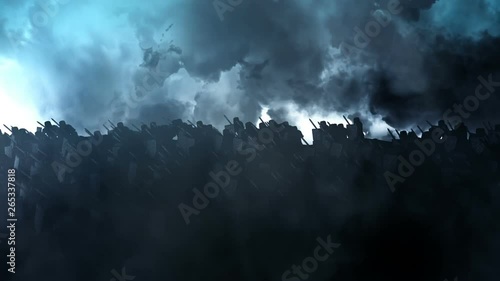 Wallpaper Mural Medieval Army Invasion Torontodigital.ca