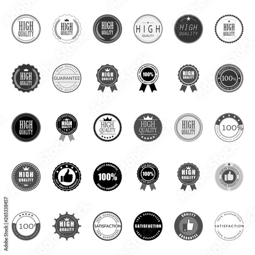 Set of high quality premium logo vector collection.