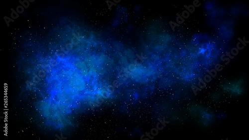 Fototapeta Naklejka Na Ścianę i Meble -  Universe filled with stars, deep space nebula and galaxy