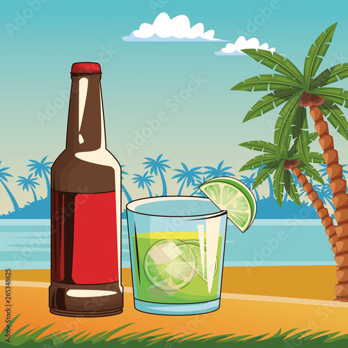 alcoholic drinks beverages cartoon
