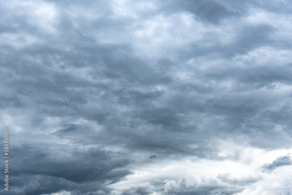 Dark rainy cloudy sky. Dark rainy cloudy sky.