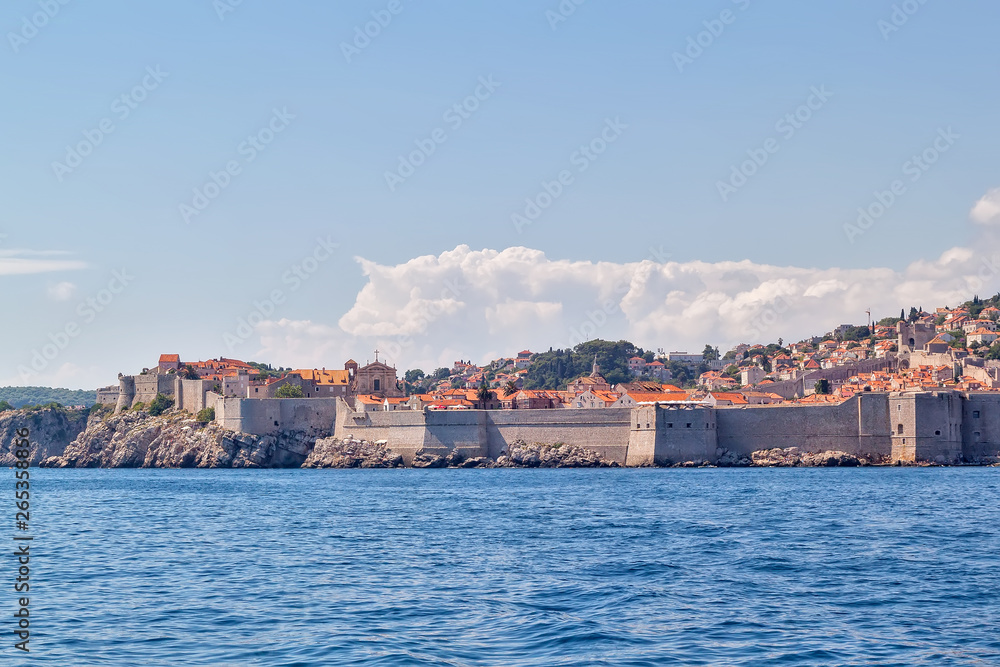 Dubrovnik, Croatia. View from the sea