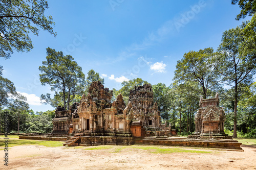 One of the many smaller temples at the Angkor Wat temple complex in Siem Reap, Cambodia