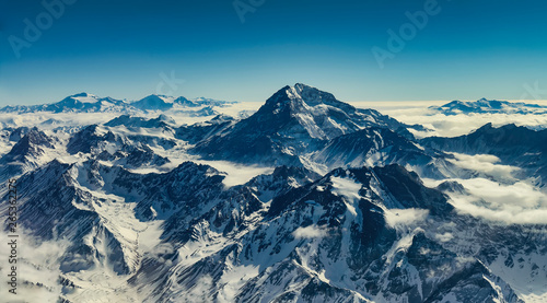 Mountain called Aconcagua photo