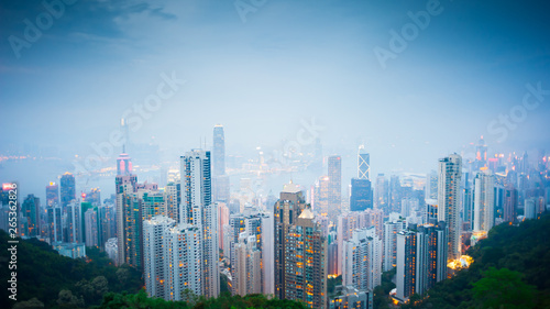 The victoria peak hong kong © siwakan