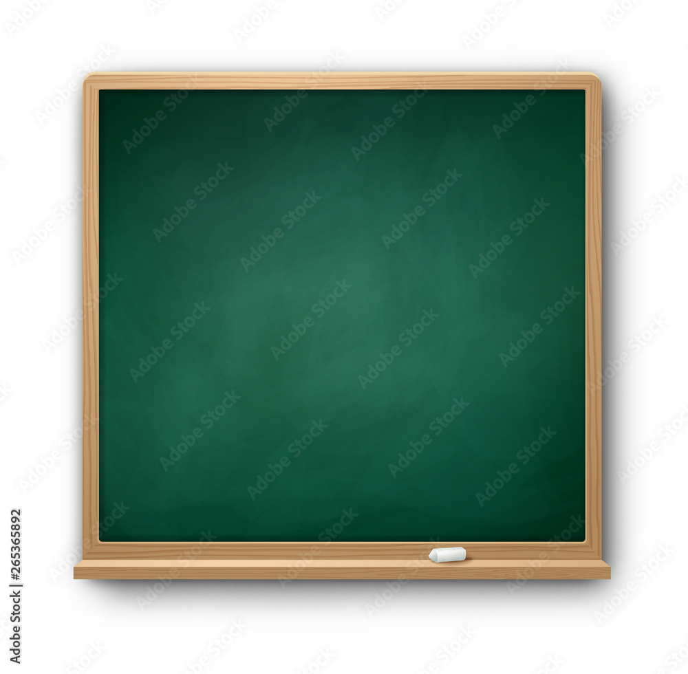 Vector illustration of square chalkboard Vector illustration of square chalkboard