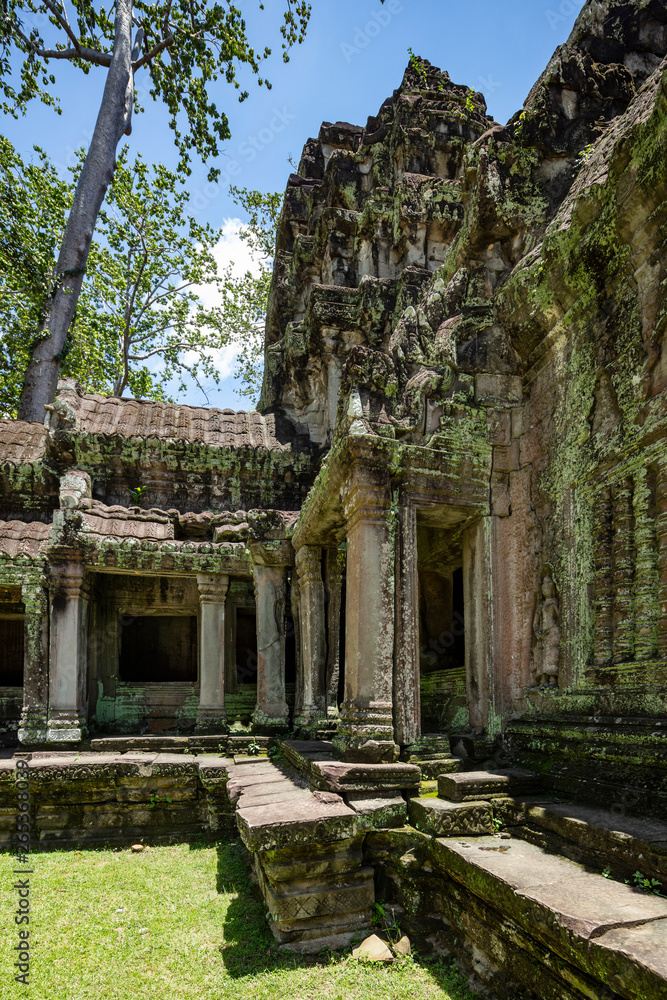 The breathtaking Ta Prohm temple at the Angkor Wat temple complex, Siem Reap, Cambodia The breathtaking Ta Prohm temple at the Angkor Wat temple complex, Siem Reap, Cambodia