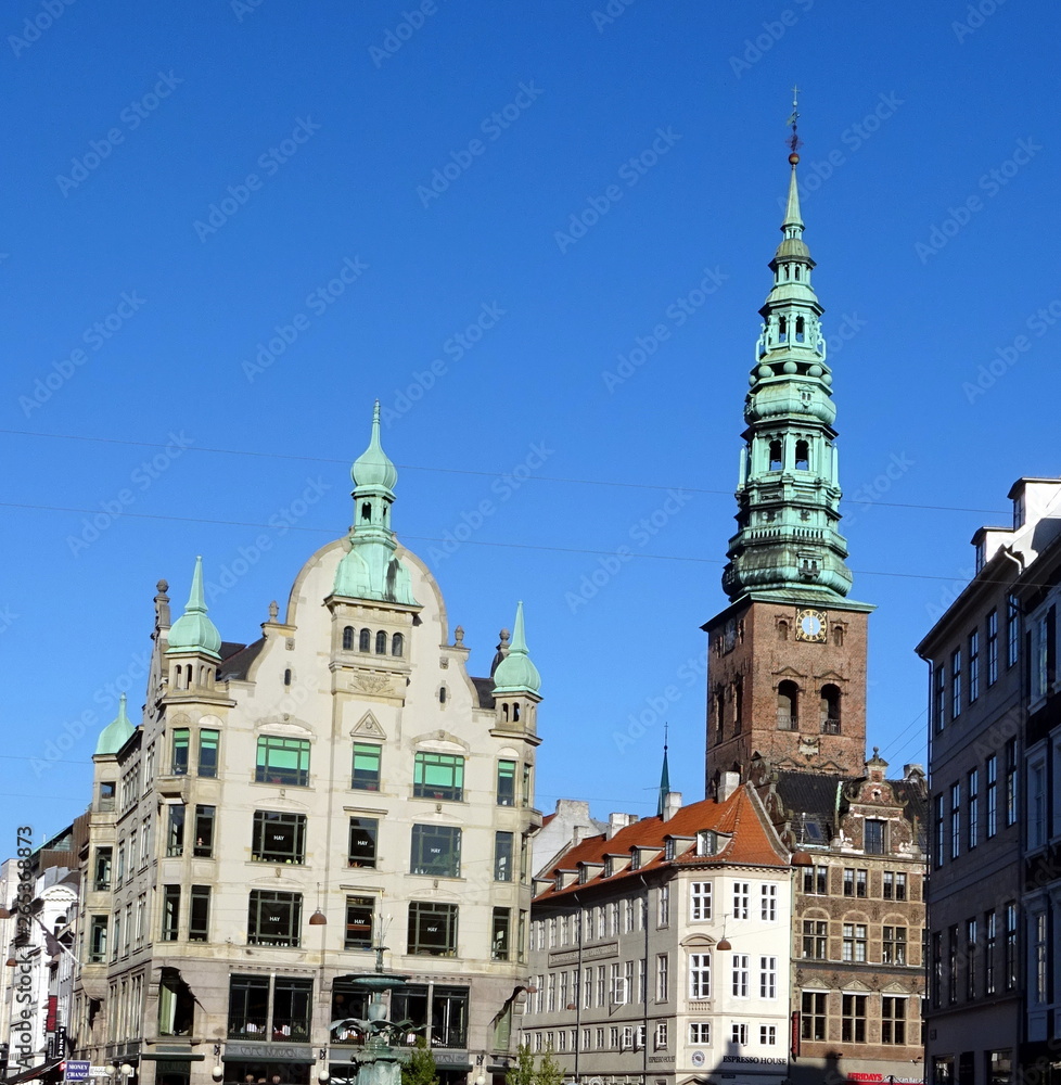 Obraz premium København, Strøget
