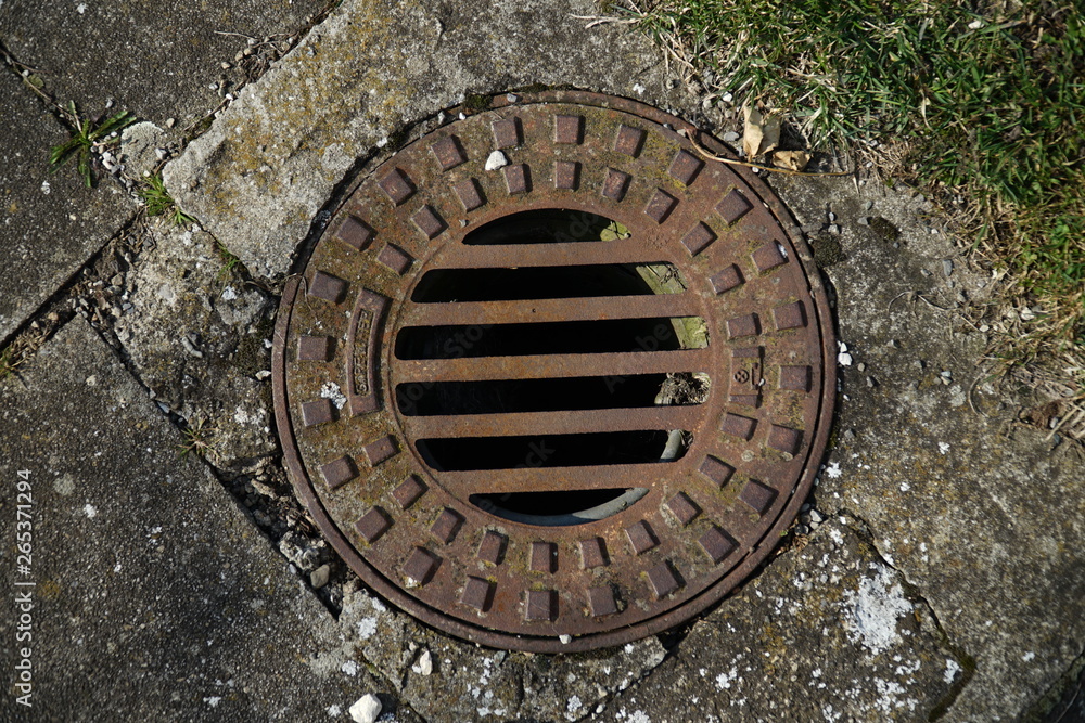 Obraz premium Gullydeckel 