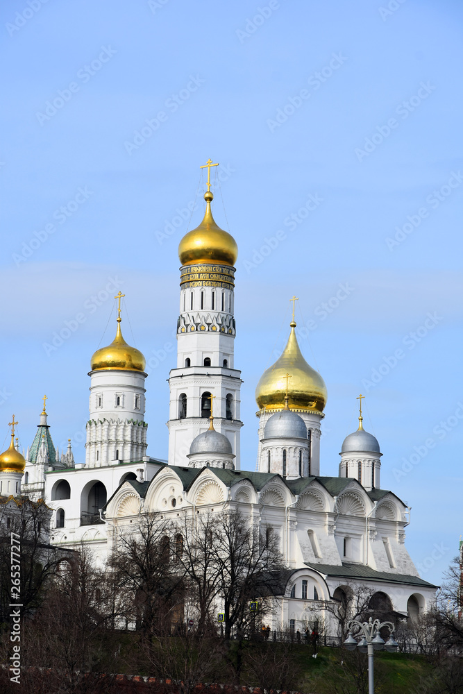 Ivan Great Bell tower. Moscow Kremlin. UNESCO World Heritage Site.	