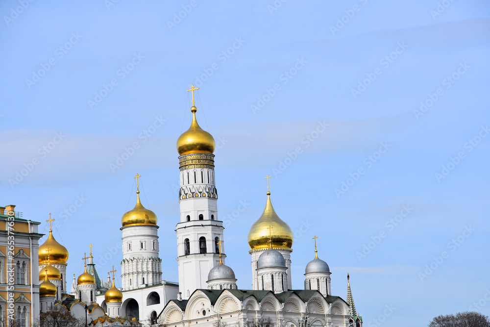 Ivan Great Bell tower. Moscow Kremlin. UNESCO World Heritage Site.	