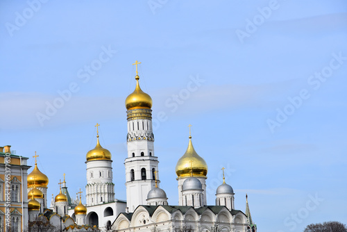 Ivan Great Bell tower. Moscow Kremlin. UNESCO World Heritage Site.	