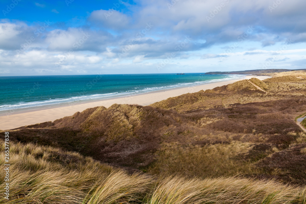 Gwithian Towans Cornwall England Gwithian Towans Cornwall England