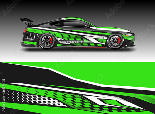 Car wrap designs vector . File ready to print and editable . Eps 10