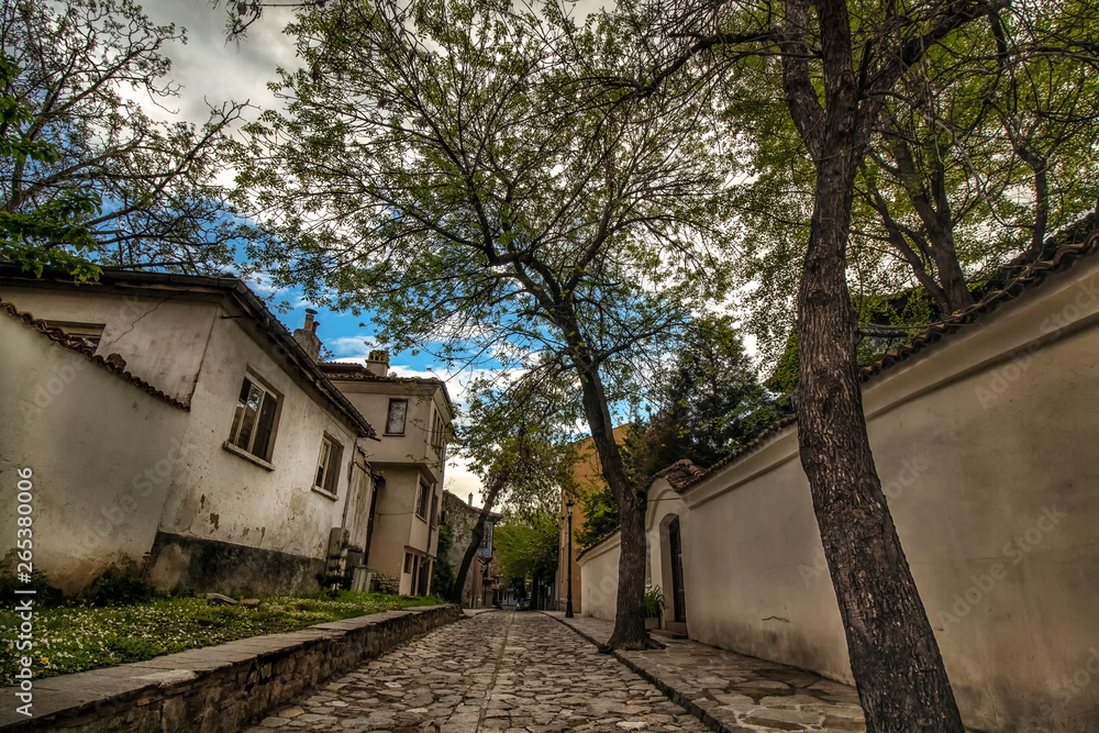 A walk along the cobbled streets of the Old Town of Plovdiv, which in 2019 became the Capital of Culture in Europe.