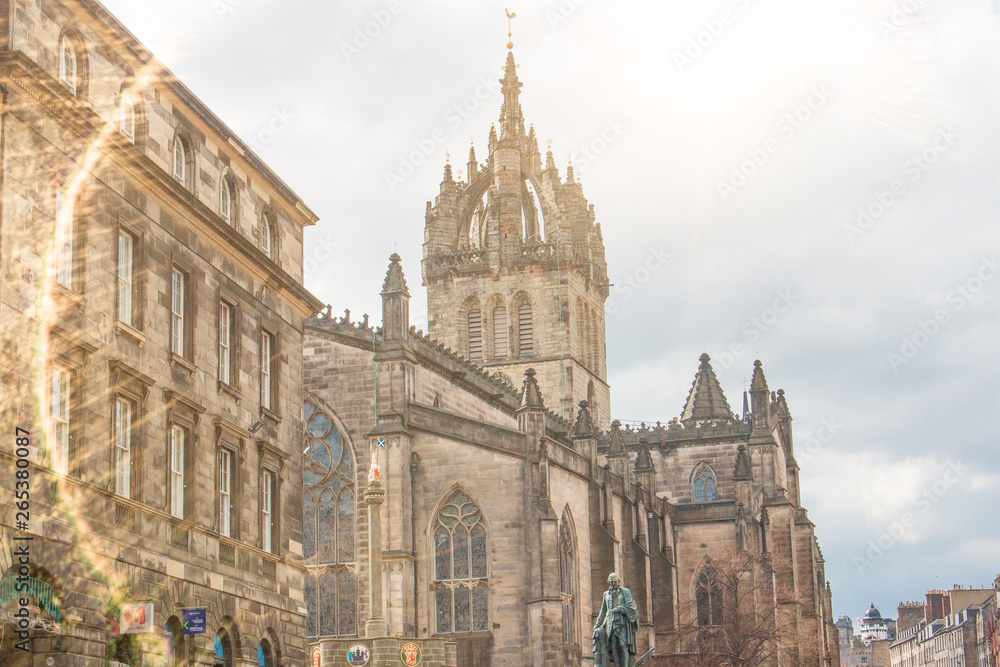 St Giles' Cathedral High Kirk Church Edinburgh Scotland