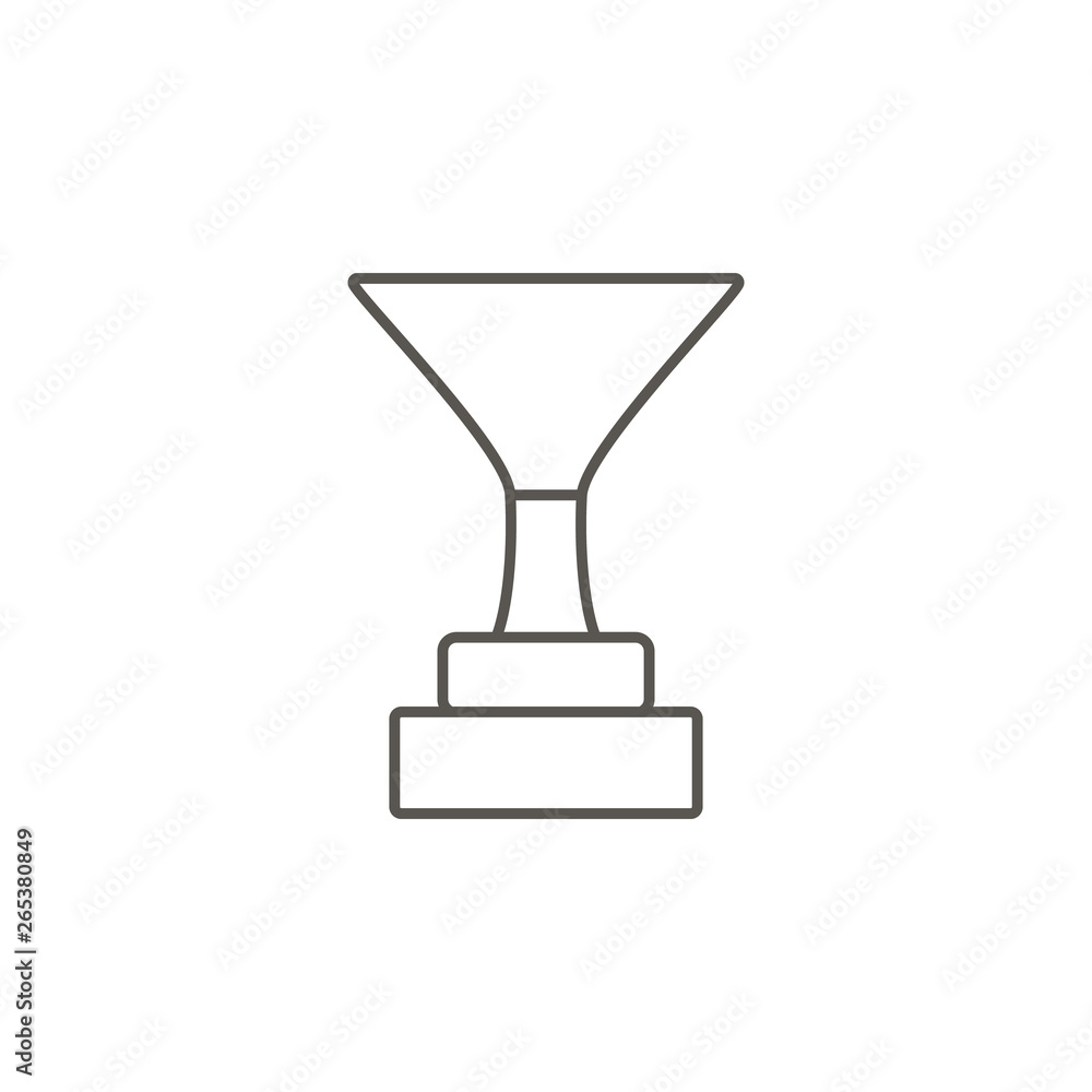 Award, media vector icon. Element of simple icon for websites, web design, mobile app, info graphics. Thick line icon for website design and development Award, media vector icon. Element of simple icon for websites, web design, mobile app, info graphics. Thick line icon for website design and development