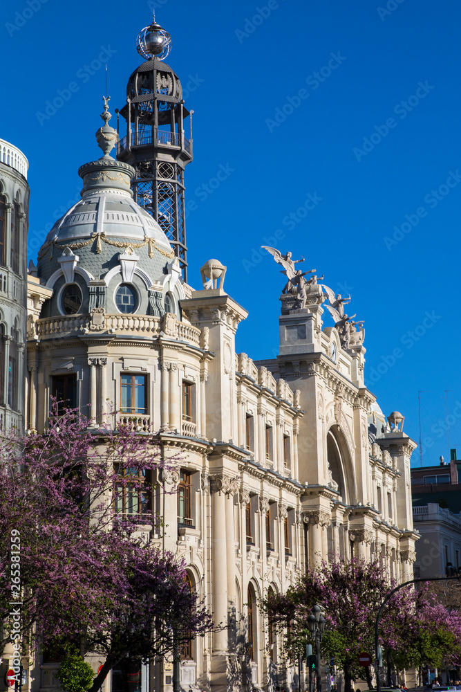 Central Post Office Building in Valencia Central Post Office Building in Valencia