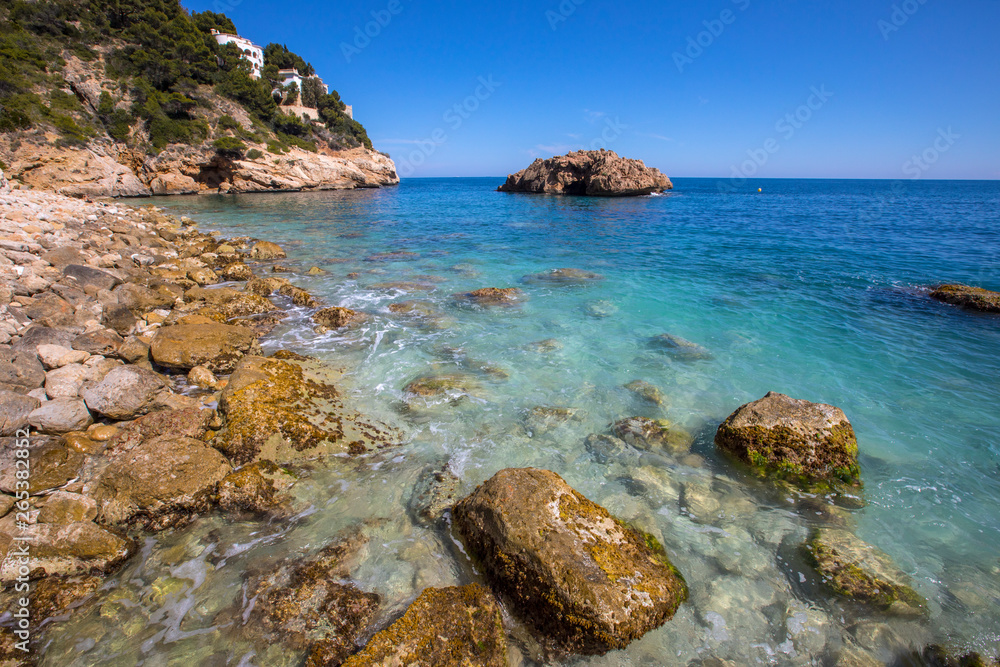 Ambolo Beach in Javea Ambolo Beach in Javea
