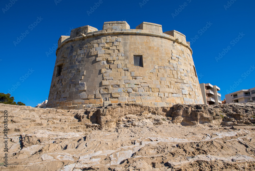 Castillo de Moraira in Spain