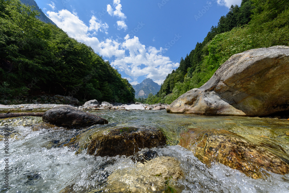 Valle Verzasca mountain river valley rocks Valle Verzasca mountain river valley rocks