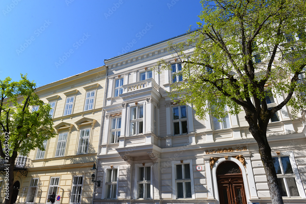 Denkmalgeschützte Architektur in Baden bei Wien 