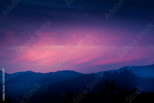 Ciel naturellement rose